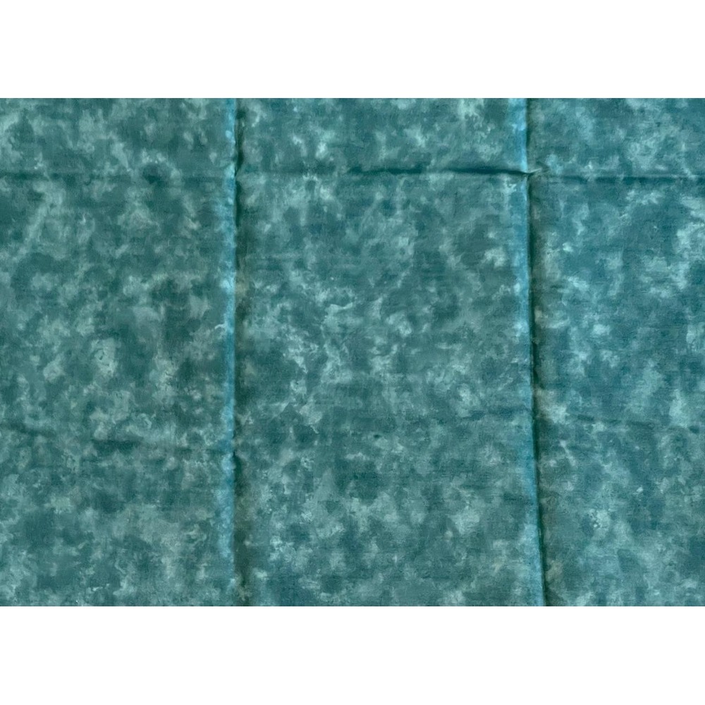 Moda Turquoise Blue Marbles Batik Fabric 1.2 yds x 3/4 yd Quilts Crafts Sewing